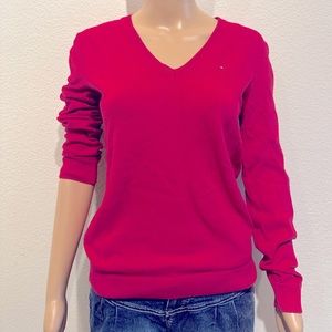Tommy Hilfiger Women’s Sweater Pullover V-Neck Size Small
